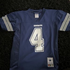 Cowboys Blue football jersey- Dak Prescott